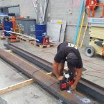 Drilling and cutting steel